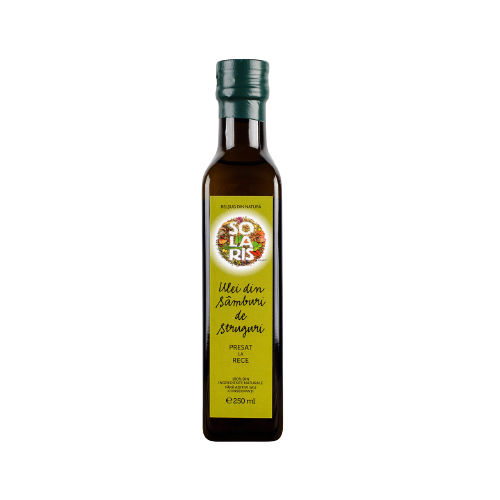 Cold pressed grape seed oil 250ml Solaris