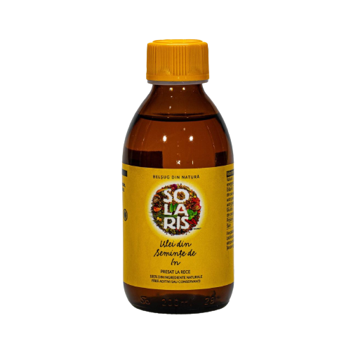 Cold pressed flaxseed oil 200ml Solaris
