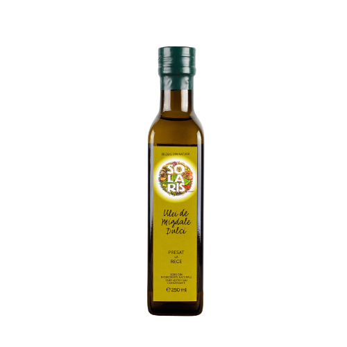 Cold pressed sweet almond oil 250ml Solaris