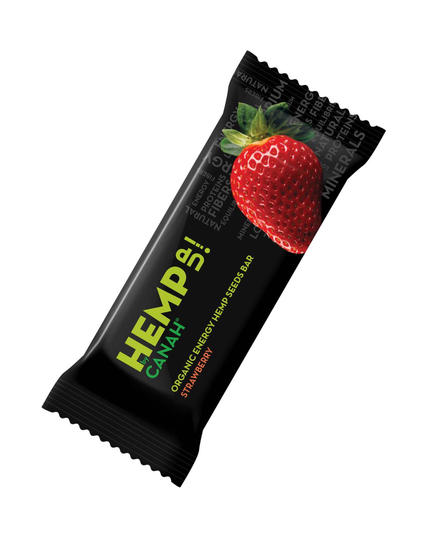 Hemp Up bar with strawberries 48g