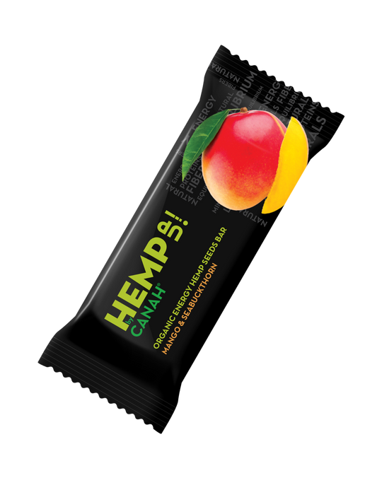 Hemp Up bar with mango and sea buckthorn 48g