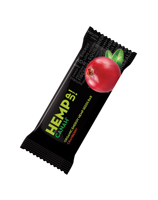 Hemp Up bar with cranberries 48g