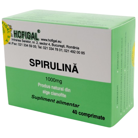 Spiruline - supports revitalization