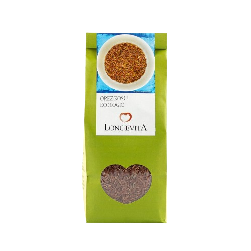 Organic red rice 500g Longevita