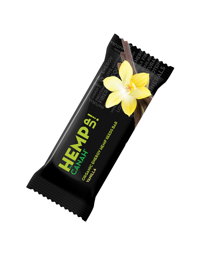 Baton Hemp Up cânepă cu vanilie și susan