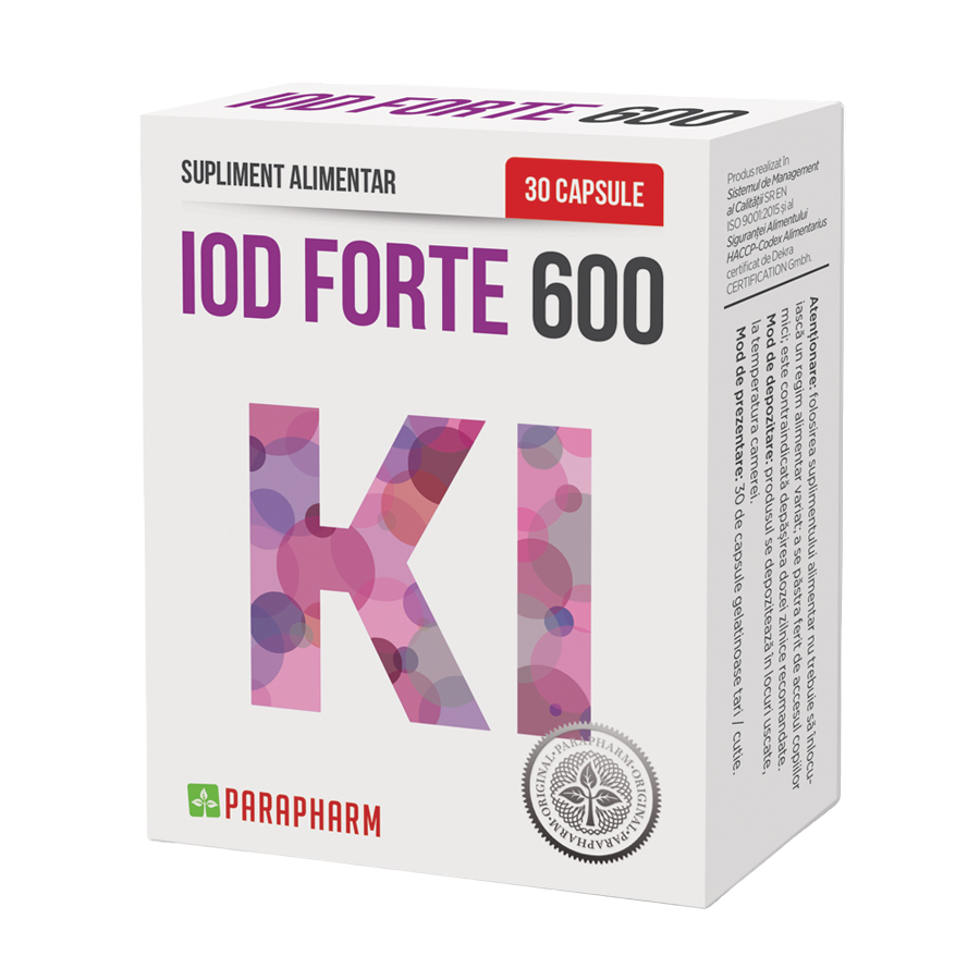 Iod forte 600 - capsule