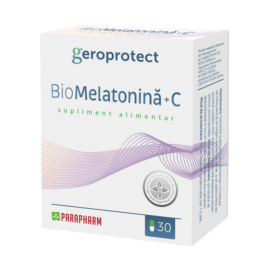 Bio-Melatonină+C - capsule
