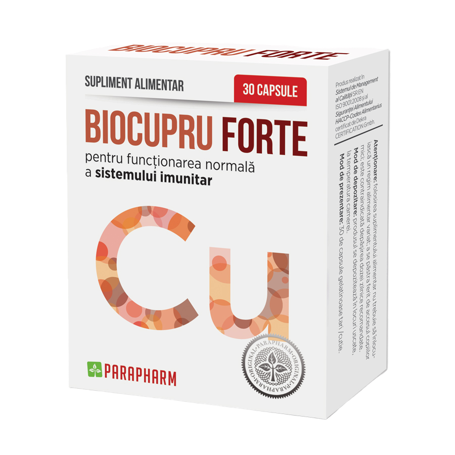 Bio Cupru Forte - capsule