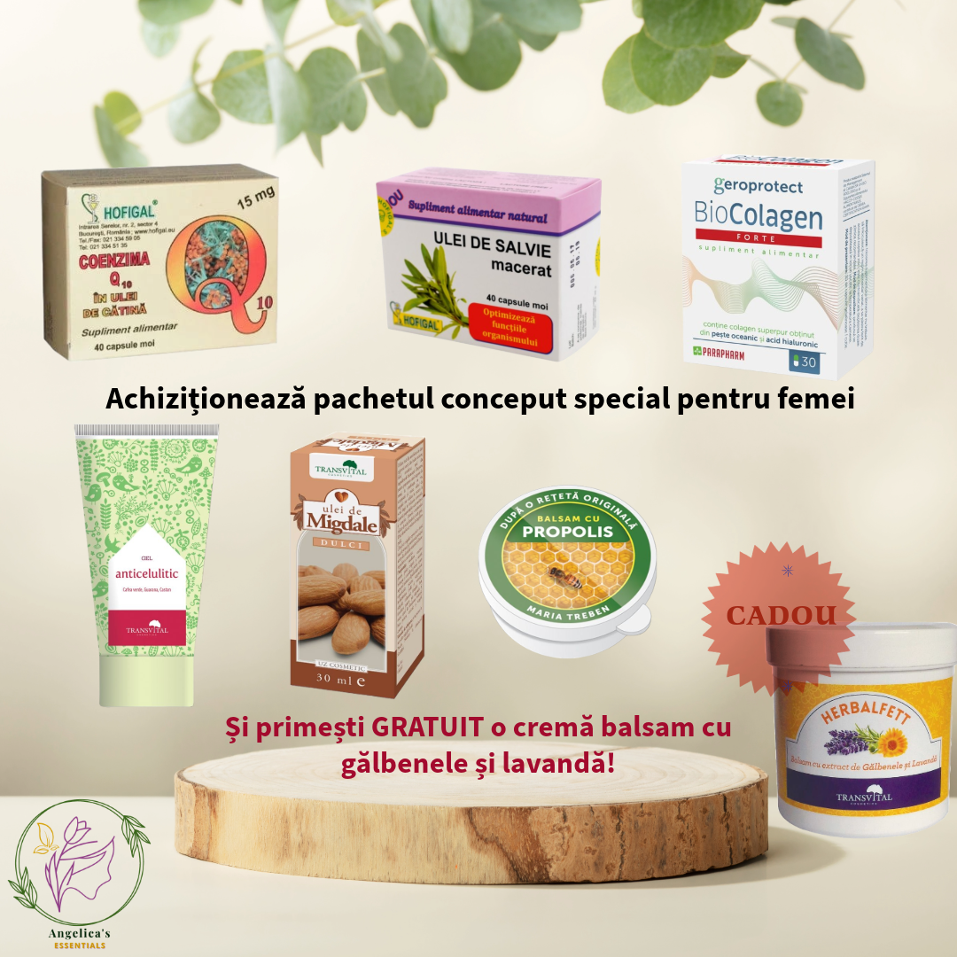 Pachet promoțional conceput special pentru femei - Cadou special inclus!