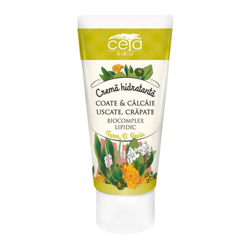 Moisturizing cream for dry and cracked elbows and heels