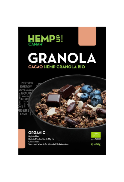 Granola Cacao ECO Hemp Up 400g