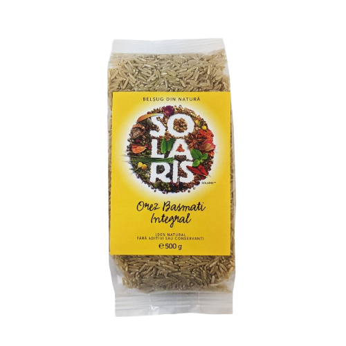 Wholemeal basmati rice 500g Solaris