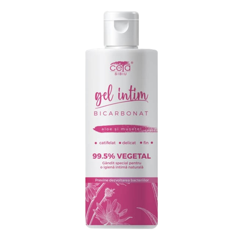 Gel intim 99.5% vegetal cu bicarbonat