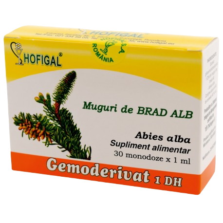 Gemoderivat din muguri de brad alb