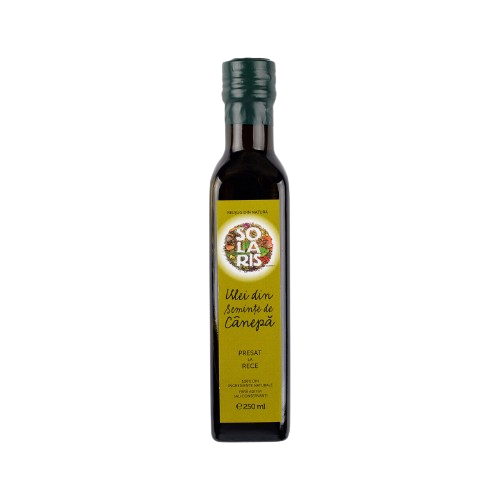 Cold pressed hemp oil 250ml Solaris