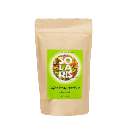 Ground arabica green coffee 250g Solaris