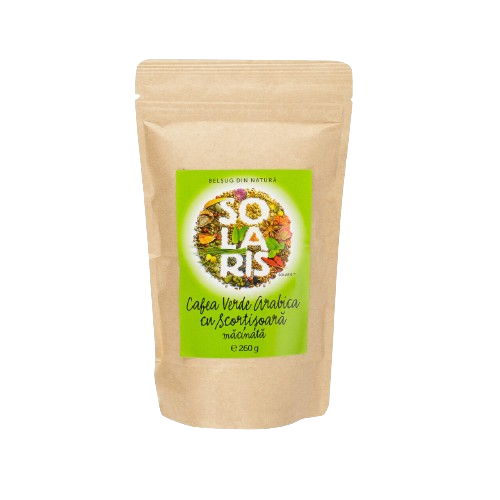 Arabica green coffee with ground cinnamon 260g Solaris