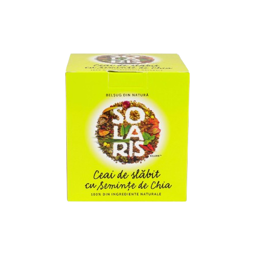 Solaris - Ceai de slăbit cu semințe de Chia 40g