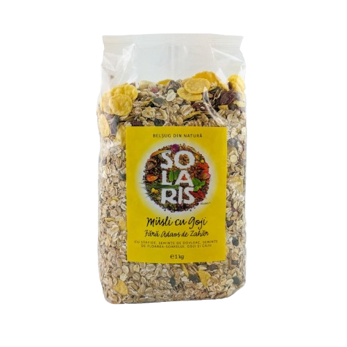 Goji muesli without added sugar 1kg Solaris