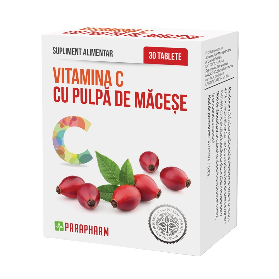 Vitamin C with rosehip pulp