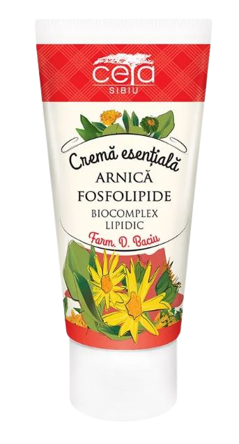 Cremă esențială cu extract de arnică și fosfolipide