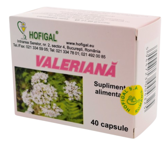 Valerian 40 capsules