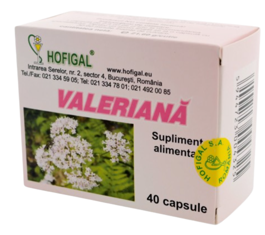 Capsule cu valeriană