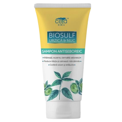 Antiseborrheic shampoo with biosulf 