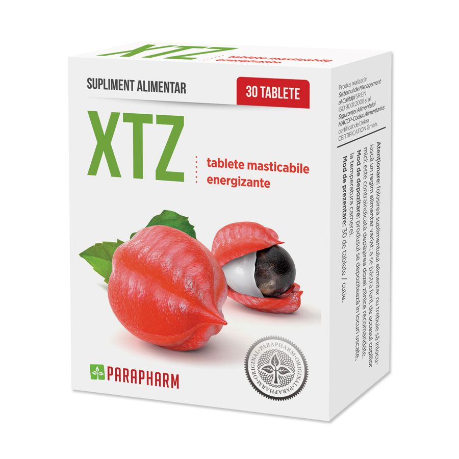 XTZ - supliment alimentar cu guarana și mate